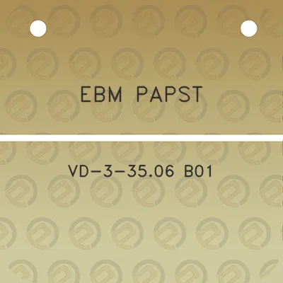 ebm-papst-vd-3-3506-b01