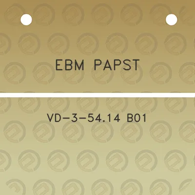 ebm-papst-vd-3-5414-b01