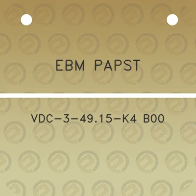 ebm-papst-vdc-3-4915-k4-b00