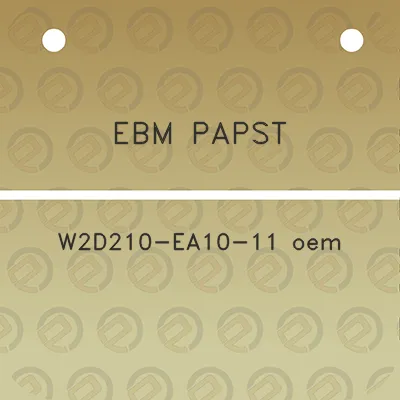 ebm-papst-w2d210-ea10-11-oem