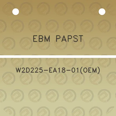 ebm-papst-w2d225-ea18-01-oem