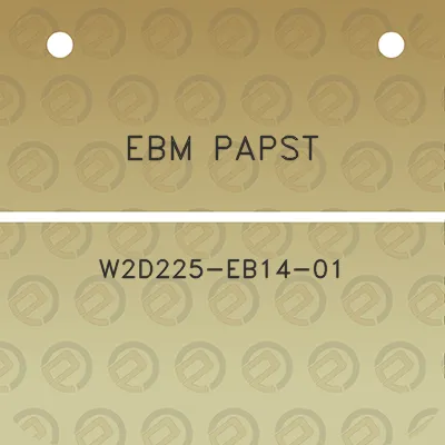 ebm-papst-w2d225-eb14-01