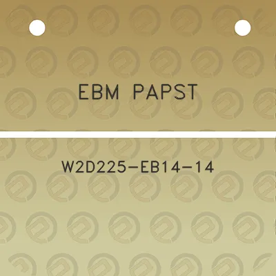 ebm-papst-w2d225-eb14-14