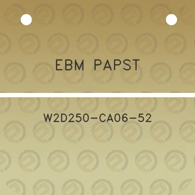 ebm-papst-w2d250-ca06-52