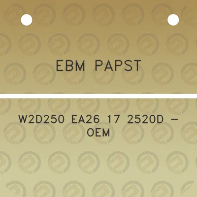 ebm-papst-w2d250-ea26-17-2520d-oem