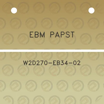 ebm-papst-w2d270-eb34-02