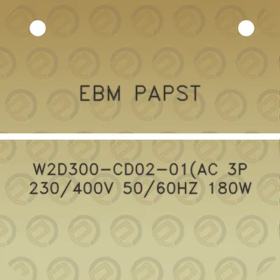 ebm-papst-w2d300-cd02-01ac-3p-230400v-5060hz-180w