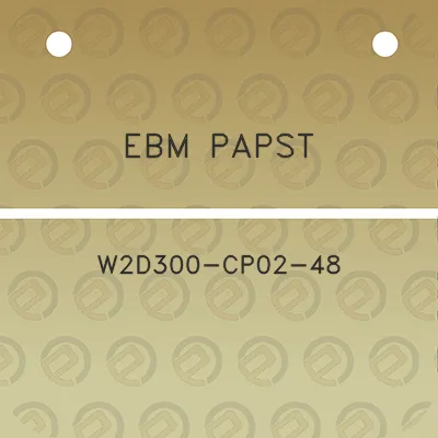 ebm-papst-w2d300-cp02-48