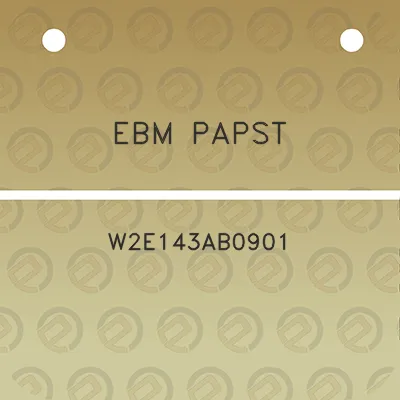 ebm-papst-w2e143ab0901