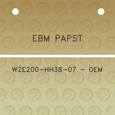 ebm-papst-w2e200-hh38-07-oem