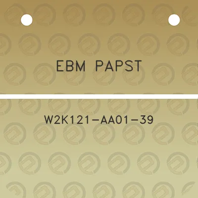 ebm-papst-w2k121-aa01-39