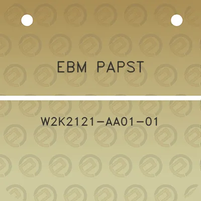 ebm-papst-w2k2121-aa01-01