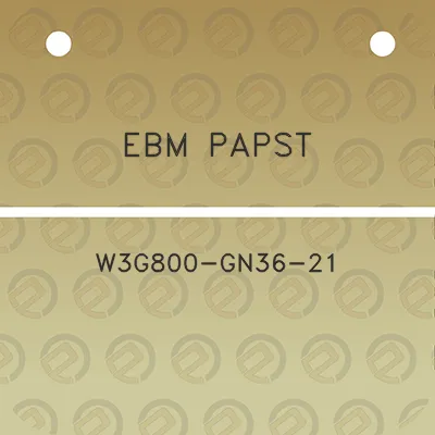 ebm-papst-w3g800-gn36-21