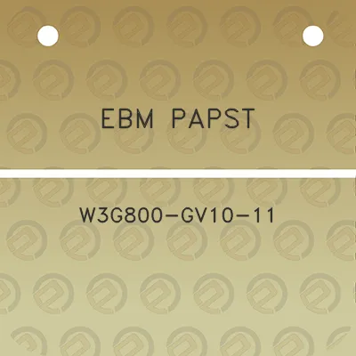 ebm-papst-w3g800-gv10-11