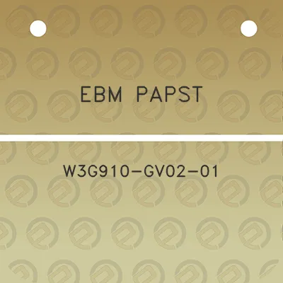 ebm-papst-w3g910-gv02-01