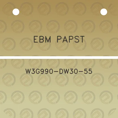 ebm-papst-w3g990-dw30-55