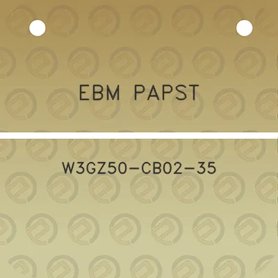 ebm-papst-w3gz50-cb02-35