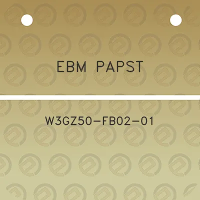 ebm-papst-w3gz50-fb02-01