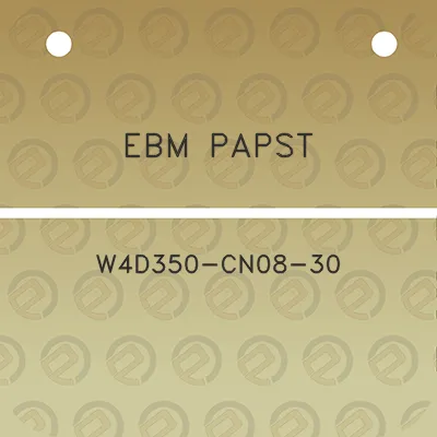 ebm-papst-w4d350-cn08-30