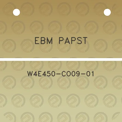 ebm-papst-w4e450-co09-01