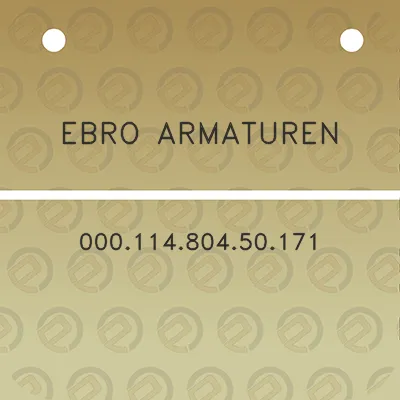 ebro-armaturen-00011480450171