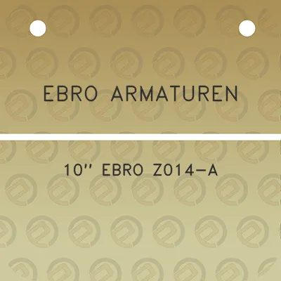 ebro-armaturen-10-ebro-z014-a