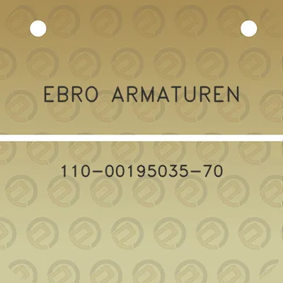 ebro-armaturen-110-00195035-70