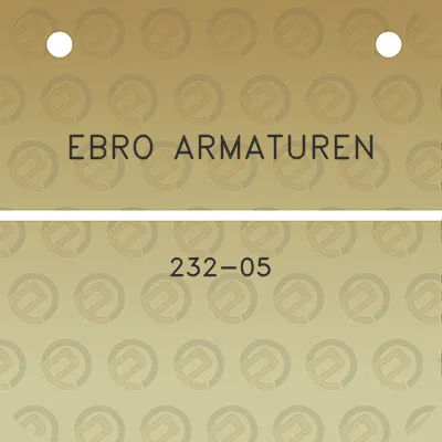 ebro-armaturen-232-05