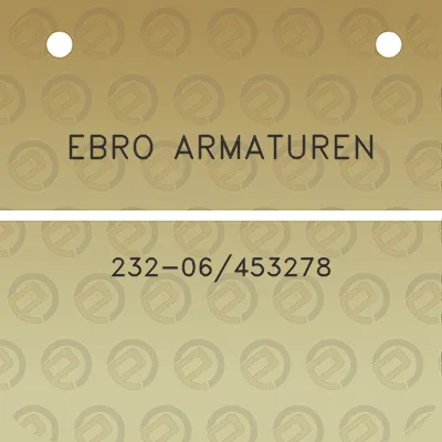 ebro-armaturen-232-06453278