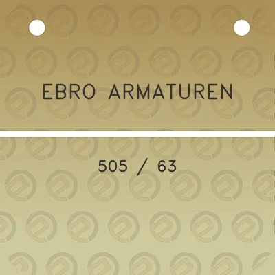 ebro-armaturen-505-63