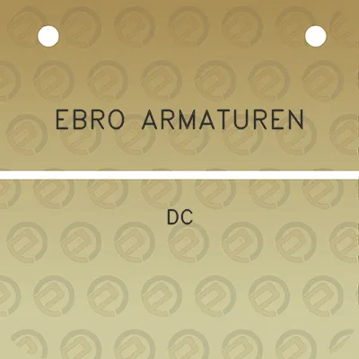 ebro-armaturen-dc