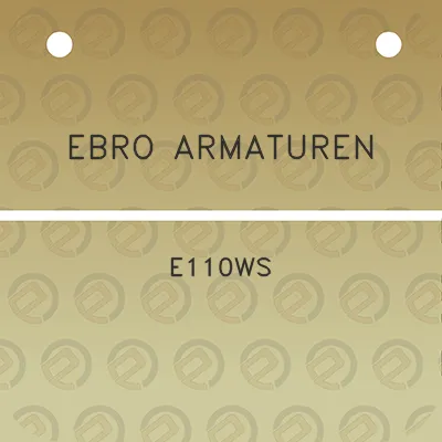 ebro-armaturen-e110ws