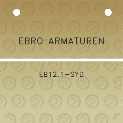 ebro-armaturen-eb121-syd