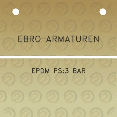 ebro-armaturen-epdm-ps3-bar