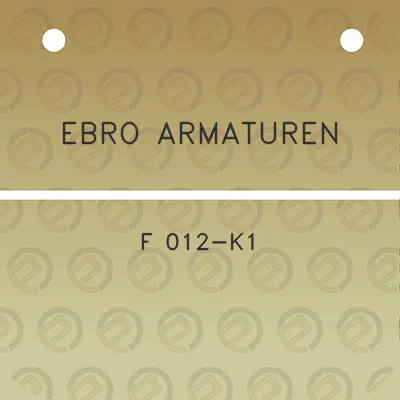 ebro-armaturen-f-012-k1