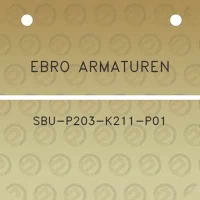 ebro-armaturen-sbu-p203-k211-p01