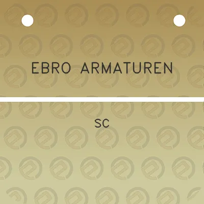 ebro-armaturen-sc