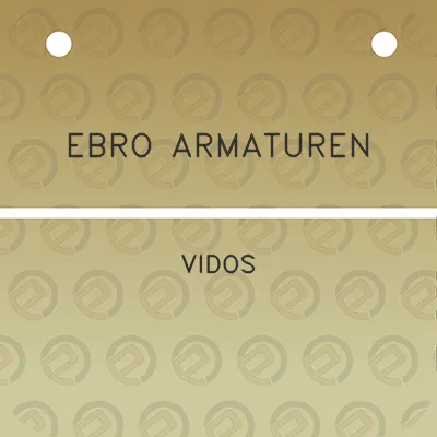 ebro-armaturen-vidos