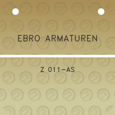 ebro-armaturen-z-011-as