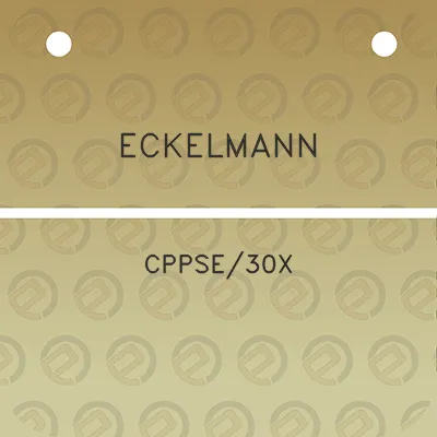 eckelmann-cppse30x