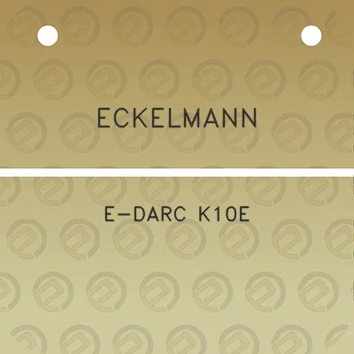 eckelmann-e-darc-k10e