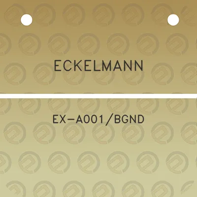 eckelmann-ex-a001bgnd