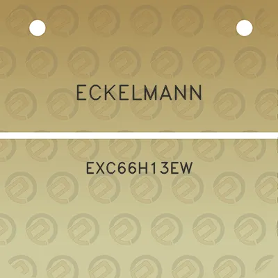 eckelmann-exc66h13ew