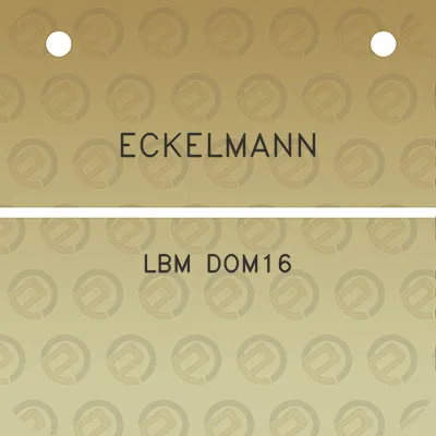 eckelmann-lbm-dom16