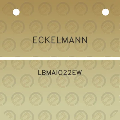 eckelmann-lbmaio22ew