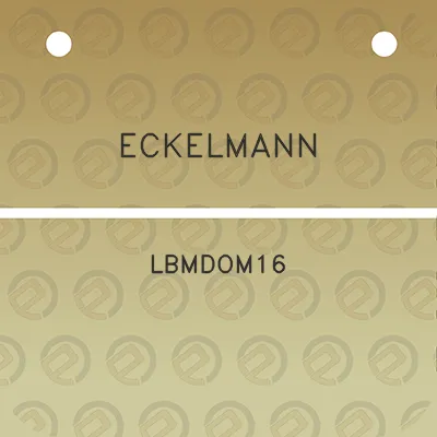 eckelmann-lbmdom16