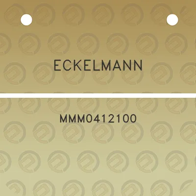 eckelmann-mmm0412100