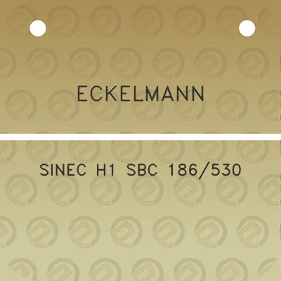 eckelmann-sinec-h1-sbc-186530