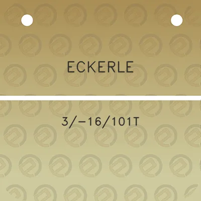 eckerle-3-16101t