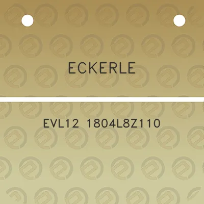 eckerle-evl12-1804l8z110